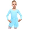 image:imageStelle Ballet Leotards for Girls Toddler Dance Dress Outfit Combo with Skirt and Tights ToddlerLittle KidBig KidPool Blue