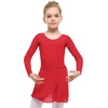 image:imageStelle Ballet Leotards for Girls Toddler Dance Dress Outfit Combo with Skirt and Tights ToddlerLittle KidBig KidRed
