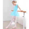image:imageStelle Ballet Leotards for Girls Toddler Leotard with Tutu Skirt Dance Tutu Dress LittleBig Kid01pool Blue