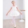 image:imageStelle Ballet Leotards for Girls Toddler Leotard with Tutu Skirt Dance Tutu Dress LittleBig Kid01white