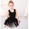 image:imageStelle Ballet Leotards for Girls Toddler Leotard with Tutu Skirt Dance Tutu Dress LittleBig KidBlack Tank Top
