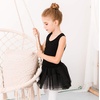 image:imageStelle Ballet Leotards for Girls Toddler Leotard with Tutu Skirt Dance Tutu Dress LittleBig KidBlack Tank Top