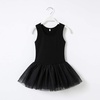 image:imageStelle Ballet Leotards for Girls Toddler Leotard with Tutu Skirt Dance Tutu Dress LittleBig KidBlack Tank Top