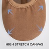 image:imageStelle Ballet Shoes Toddler Slippers Highly Elastic Canvas Girls Ballerina Dance Shoes for ToddlerLittle KidBig KidWomenTan