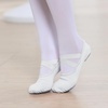 image:imageStelle Ballet Shoes Toddler Slippers Highly Elastic Canvas Girls Ballerina Dance Shoes for ToddlerLittle KidBig KidWomenWhite