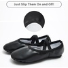 image:imageStelle Ballet Shoes for Girls Soft Leather Dance Slippers Ballerina ShoesBlack
