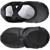 image:imageStelle Ballet Shoes for Girls Toddler Ballet Slippers Soft Leather Boys Dance Shoes for ToddlerLittle KidBig KidBlack