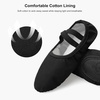 image:imageStelle Ballet Shoes for Women Girls Canvas Ballet Slipper Dance Shoes Yoga ShoesBlack
