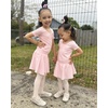 image:imageStelle Ballet Skirts for Girls Toddler Dance Skirt Chiffon Kids Ballet Wrap Skirts01pink Pull On