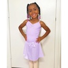 image:imageStelle Ballet Skirts for Girls Toddler Dance Skirt Chiffon Kids Ballet Wrap Skirts02lavender Adjustable Tie