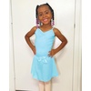 image:imageStelle Ballet Skirts for Girls Toddler Dance Skirt Chiffon Kids Ballet Wrap Skirts02pool Blue Adjustable Tie
