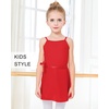 image:imageStelle Ballet Skirts for Girls Toddler Dance Skirt Chiffon Kids Ballet Wrap Skirts02red Adjustable Tie