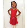 image:imageStelle Ballet Skirts for Girls Toddler Dance Skirt Chiffon Kids Ballet Wrap Skirts02red Adjustable Tie