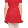 image:imageStelle Ballet Skirts for Girls Toddler Dance Skirt Chiffon Kids Ballet Wrap Skirts04red Shiny Skirtad Tie