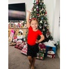 image:imageStelle Ballet Skirts for Girls Toddler Dance Skirt Chiffon Kids Ballet Wrap Skirts05black Shiny Skirt Pull on 