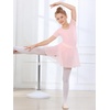 image:imageStelle Ballet Skirts for Girls Toddler Dance Skirt Chiffon Kids Ballet Wrap Skirts05pink Shiny Skirt Pull on 