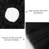 image:imageStelle Ballet Skirts for Girls Toddler Dance Skirt Chiffon Kids Ballet Wrap Skirts06black Tutu Skirt