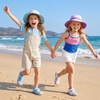image:imageStelle Boys Girls ClosedToe Hiking Water Summer Sport Sandals  Adjustable HookandLoop Straps Outdoor amp Beach Play NonSlip Traction Outsole QuickDrying Materials Toddler to Big KidsLight Blue