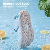 image:imageStelle Boys Girls ClosedToe Hiking Water Summer Sport Sandals  Adjustable HookandLoop Straps Outdoor amp Beach Play NonSlip Traction Outsole QuickDrying Materials Toddler to Big KidsLight Blue