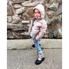 image:imageStelle Boys Girls Snow Boots for Toddler Kids Winter Outdoor Non Slip Waterproof Mid Calf Warm Shoes with Fur LinedSilver