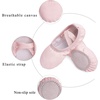 image:imageStelle Canvas Ballet Shoes Toddler Girls Ballet Slippers NoTie Boys Dance ShoesBallet Pink