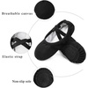 image:imageStelle Canvas Ballet Shoes Toddler Girls Ballet Slippers NoTie Boys Dance ShoesBlack