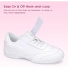 image:imageStelle Cheer Shoes Girls White Cheerleading Dance Shoes Youth Athletic Training Tennis Sneakers for Competition SportWhite1