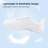image:imageStelle Cheer Shoes Girls Women White Cheerleading Shoes Breathable Youth Dance Sneakers for Competition Training TennisWhite