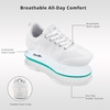 image:imageStelle Cheer Shoes for Girls and Women Lightweight Youth Cheerleading Dance Sneakers Athletic Training Tennis ShoesWhite