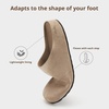 image:imageStelle Clogs Women Mens Arch Support Suede Soft Cork Footbed Sandals Potato Shoes Slip on Home Slippers NonSlip ComfortTaupegenuine Suede