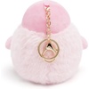 image:imageStelle Cute Softball Plush Keychain for Backpack Kawaii Fuzzy Pink Bag Charm Soft Keychain Accessories Gifts for GirlsPinksoftball