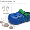 image:imageStelle Garden Clogs for Girls Boys Slip on Sandals Kids Water Shoes Classic Slides Slippers Beach Indoor OutdoorLittle KidsBig KidsBlue