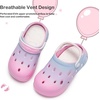 image:imageStelle Garden Clogs for Girls Boys Slip on Sandals Kids Water Shoes Classic Slides Slippers Beach Indoor OutdoorLittle KidsBig KidsMermaid Ombre