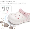 image:imageStelle Garden Clogs for Girls Boys Slip on Sandals Kids Water Shoes Classic Slides Slippers Beach Indoor OutdoorLittle KidsBig KidsWhipped Cream