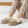 image:imageStelle Genuine Suede Platform Slippers for Women Removable Backstrap Memory Foam Indoor Outdoor WaterResistantDune