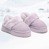 image:imageStelle Genuine Suede Platform Slippers for Women Removable Backstrap Memory Foam Indoor Outdoor WaterResistantLilac