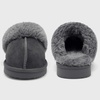 image:imageStelle Genuine Suede Slippers for Women WaterResistant Indoor Outdoor Comfortable Memory Foam Lightweight Flexible SoleGrey