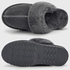 image:imageStelle Genuine Suede Slippers for Women WaterResistant Indoor Outdoor Comfortable Memory Foam Lightweight Flexible SoleGrey