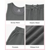 image:imageStelle Girls 2 Piece Outfits Tank Top and Shorts with Pockets 515 Years  Girls Ribbed TopsCrop TopsScoop NeckSleeveless TopsElastic Waist ShortsBow WaistSide PocketsCharcoal