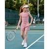 image:imageStelle Girls 2 Piece Outfits Tank Top and Shorts with Pockets 515 Years  Girls Ribbed TopsCrop TopsScoop NeckSleeveless TopsElastic Waist ShortsBow WaistSide PocketsDusty Rose