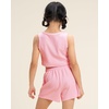 image:imageStelle Girls 2 Piece Outfits Tank Top and Shorts with Pockets 515 Years  Girls Ribbed TopsCrop TopsScoop NeckSleeveless TopsElastic Waist ShortsBow WaistSide PocketsPink