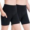 image:imageStelle Girls 348 Bike Volleyball Shorts with Pockets Youth Athletic Yoga Dance Gymnastics CompressionBlackblack
