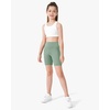 image:imageStelle Girls 348 Bike Volleyball Shorts with Pockets Youth Athletic Yoga Dance Gymnastics CompressionJade Green