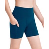 image:imageStelle Girls 348 Bike Volleyball Shorts with Pockets Youth Athletic Yoga Dance Gymnastics CompressionOceanic
