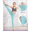image:imageStelle Girls Athletic Leggings Kids Dance Running Yoga Pants Workout Active Dance Tights with PocketsArctic Blue