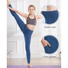 image:imageStelle Girls Athletic Leggings Kids Dance Running Yoga Pants Workout Active Dance Tights with PocketsAtlantic Blue