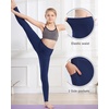 image:imageStelle Girls Athletic Leggings Kids Dance Running Yoga Pants Workout Active Dance Tights with PocketsMidnight Blue