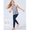 image:imageStelle Girls Athletic Leggings Kids Dance Running Yoga Pants Workout Active Dance Tights with PocketsNavy 2 Side Pocket