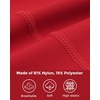 image:imageStelle Girls Athletic Leggings Kids Dance Running Yoga Pants Workout Active Dance Tights with PocketsRed