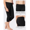 image:imageStelle Girls Athletic Leggings Kids Dance Workout Running Yoga Pants with Hidden PocketA5capriblack2
